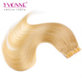 Factory Price Color #613 PU Skin Weft Hair Extension